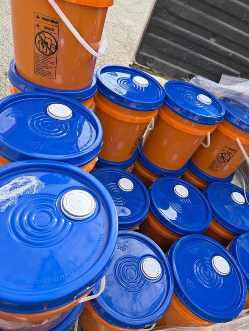 5 Gallon Laundry Detergent Bucket 