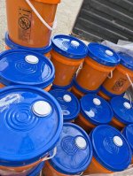 5 Gallon Laundry Detergent Bucket 